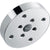Delta 1-Spray Chrome Finish 5-1/2 in. H2Okinetic Shower Head 571847