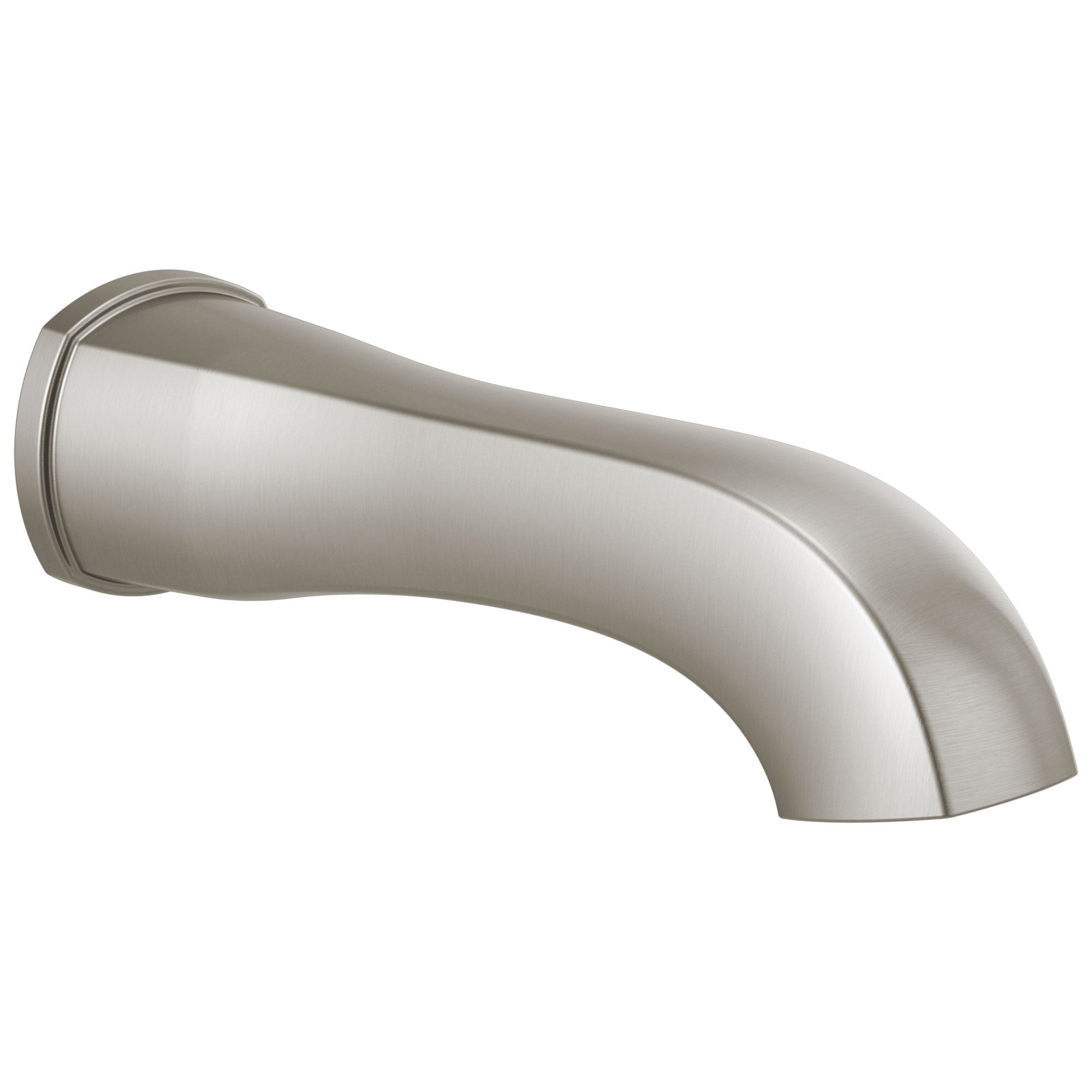 Delta Stryke Stainless Steel Finish Non-Diverter Tub Spout DRP93377SS