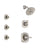 Delta Addison Stainless Steel Finish Shower System with Control Handle, 3-Setting Diverter, Showerhead, and 3 Body Sprays SS14292SS2