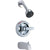 Delta Chrome Finish Monitor 13 Series Classic Style Tub and Shower Faucet Combination Trim Kit (Valve Sold Separately) DT13491