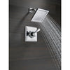 Delta Dryden Chrome Large Modern Square Shower Only Faucet Trim Kit 456033