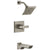 Delta Pivotal Stainless Steel Finish Monitor 14 Series H2Okinetic Tub and Shower Combination Faucet Trim Kit (Requires Valve) DT14499SS