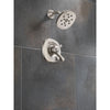 Delta Addison Dual Temp/Volume Stainless Steel Finish Shower with Valve D719V