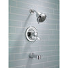 Delta Innovations Temp/Volume Control Chrome Tub and Shower Faucet Trim 779021