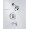 Delta Victorian Chrome Pressure Balanced Tub and Shower Faucet with Valve D453V