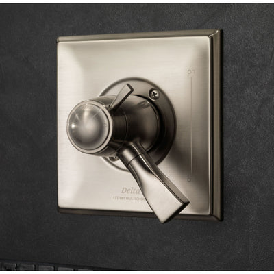 Delta Dryden Stainless Steel Thermostatic Shower Valve Dual Control Trim 457069