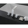 Delta Pivotal Chrome Finish Roman Tub Filler Faucet Trim Kit (Requires Valve) DT2799