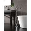 Delta Trinsic Chrome Floor Mount Freestanding Tub Filler Faucet Trim 640256